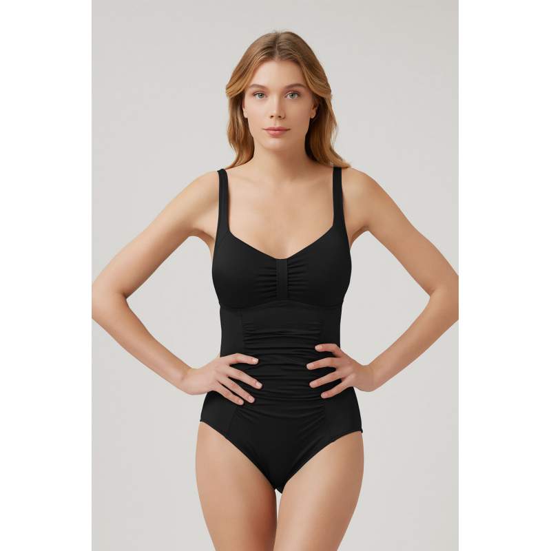 Naomi Straight Color Fixing Swimsuit