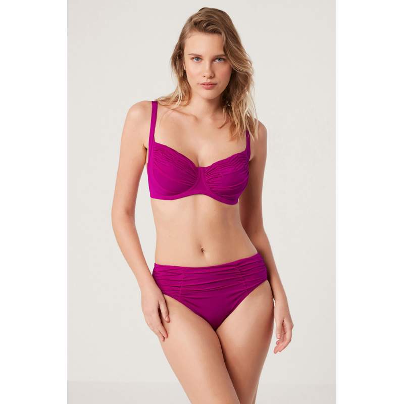 Arella Draped Gathering Bikini