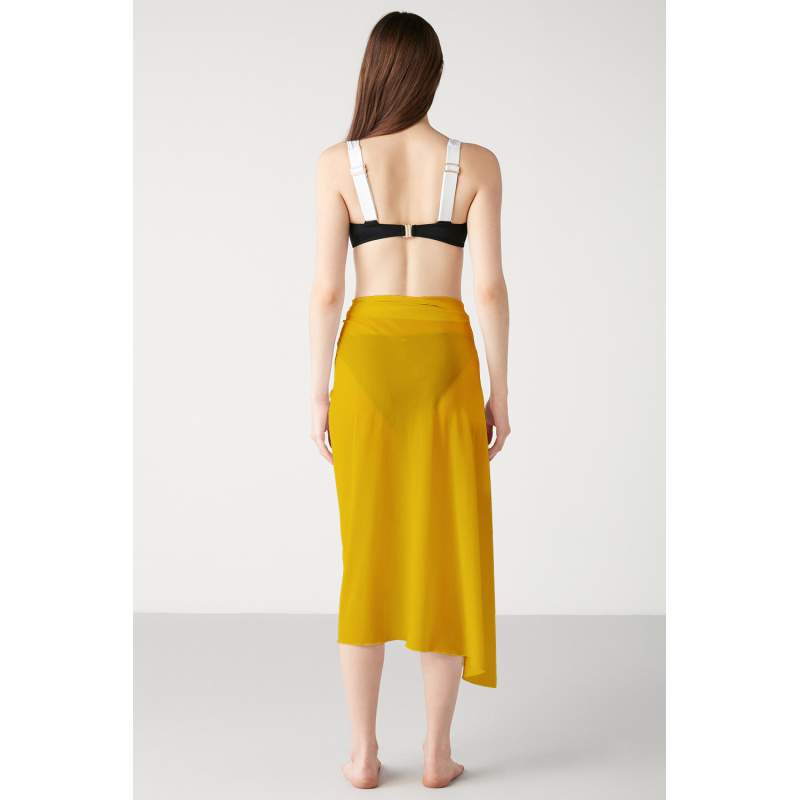 Trempre Flat Color Buckle Detailed Pareo