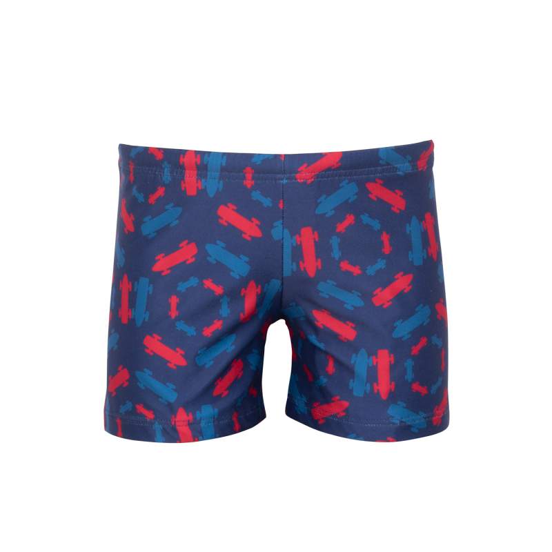 Energy Patterned Kids Shorts Swimsuit