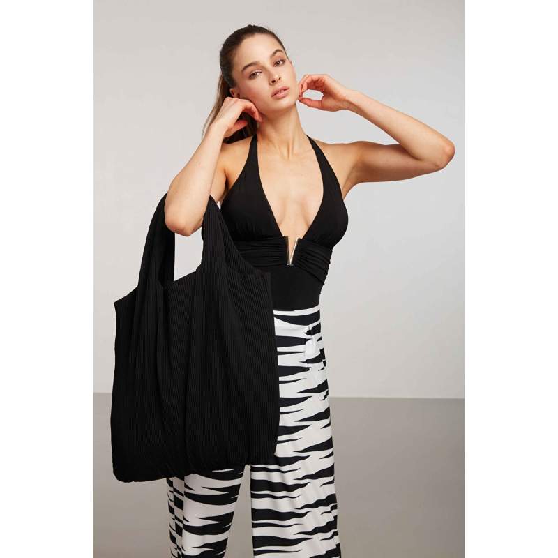 Melissa Pleated Plain Color Bag