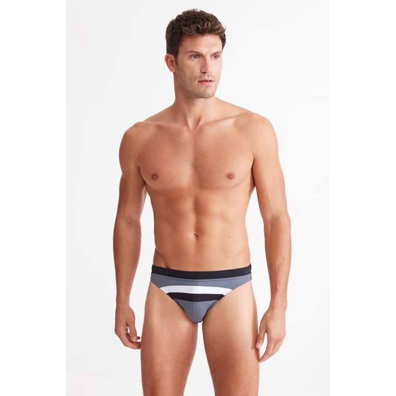 Rider Düz Stripe Part Thong