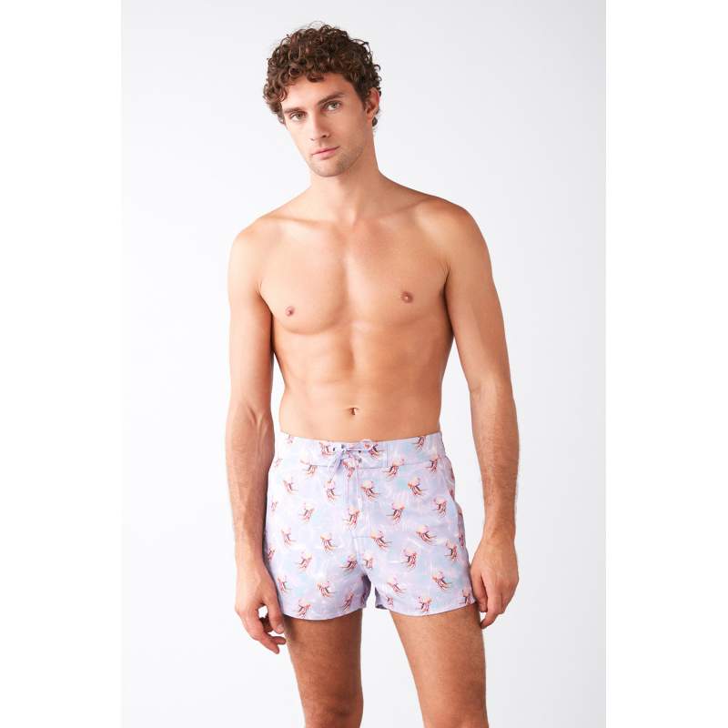 Jelly Octopus Pattern Shorts