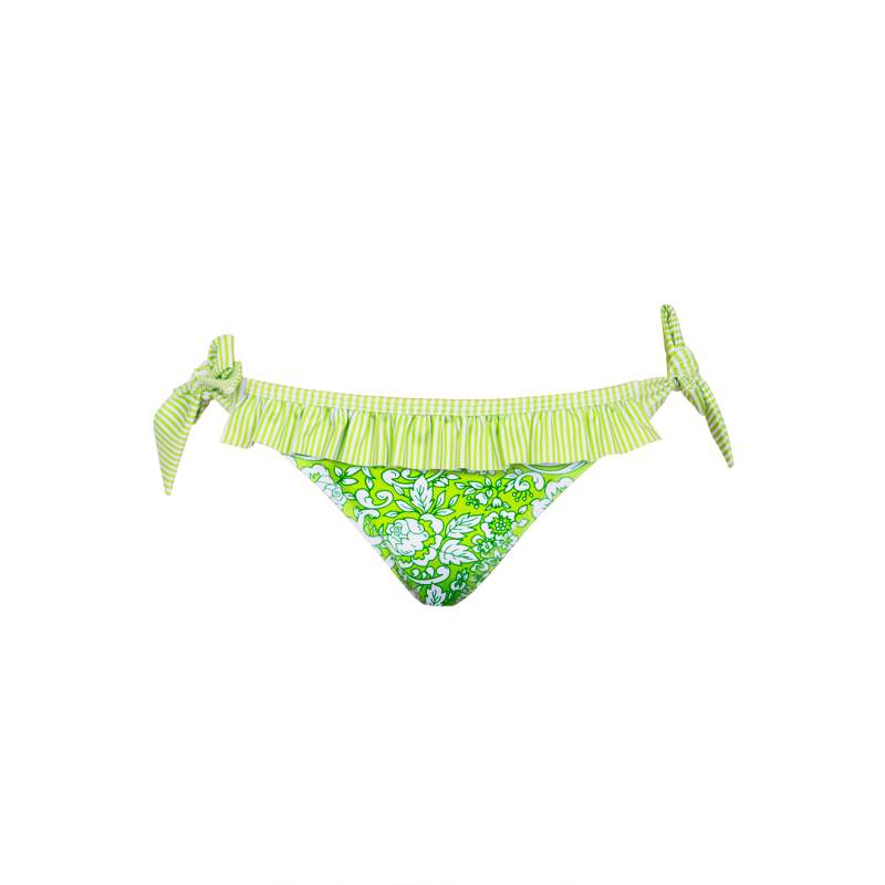 Cecine Flower Pattern Kids Bikini Bottoms