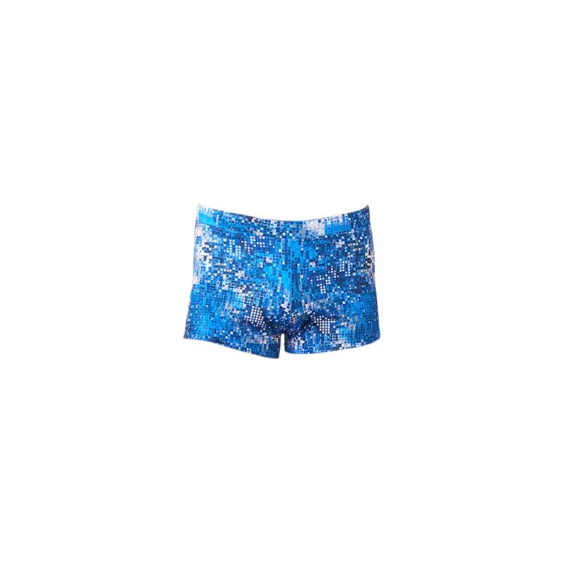 Edgar Patterned Kids Sort Swimsuit