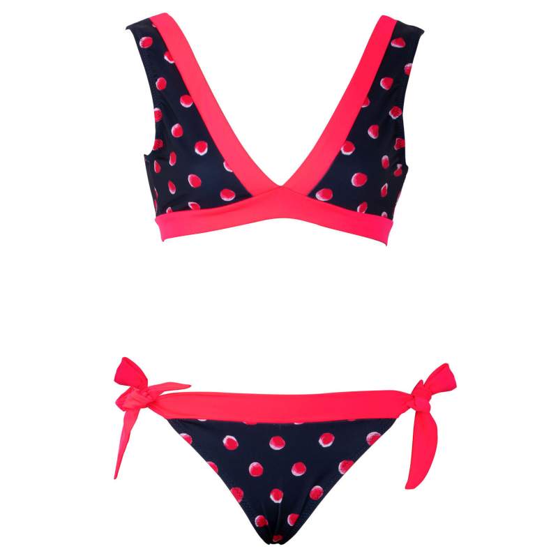 Elina Point Patterned Kids' Bikini Set Elina Point Patterned Kids' Bikini Set