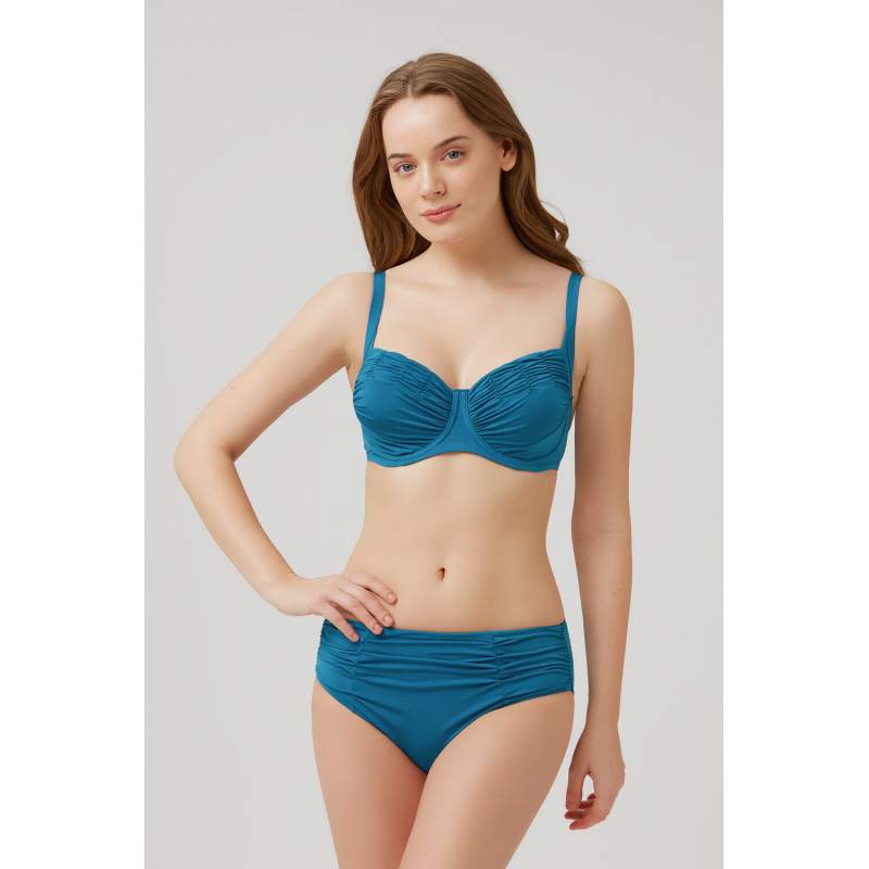 Arella Draped Gathering Bikini