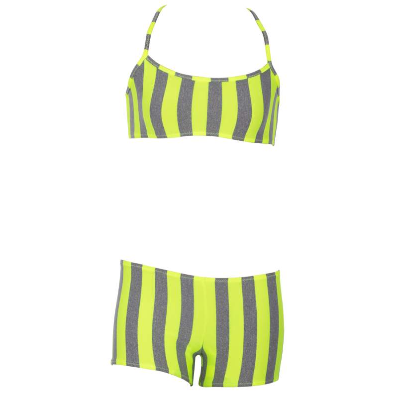 Noa Neon Çstriped ÇKids Bikini Set