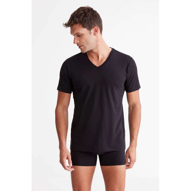 Emilio V Neck Modal Men's Tshirt