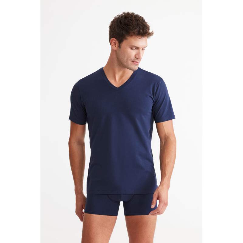 Emilio V Neck Modal Men's Tshirt