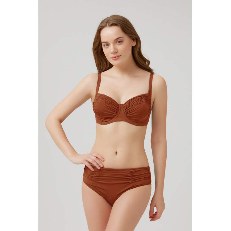 Arella Draped Gathering Bikini