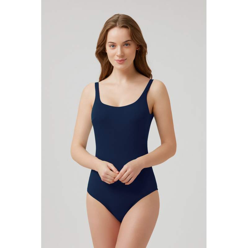 Jaret Straight Back Open Back Swimsuit