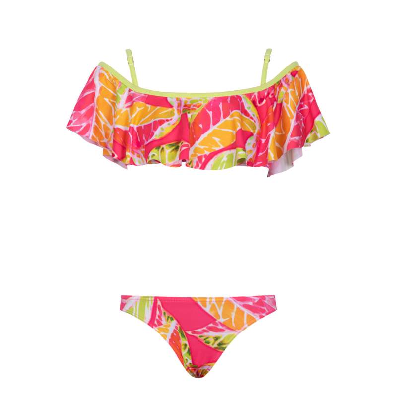 Mandy Lace Strapless Bikini Set