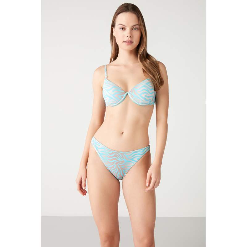 Seib Zebra Patterned Bikini