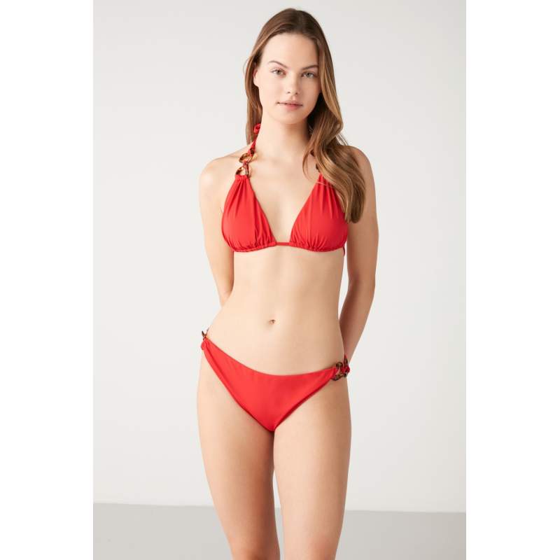 Bethor Chain Detailed Üçgen Bikini