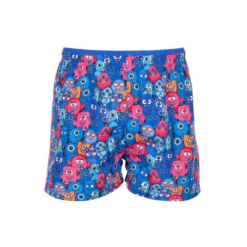 Minion Monster Pattern Kids' Swim Shorts