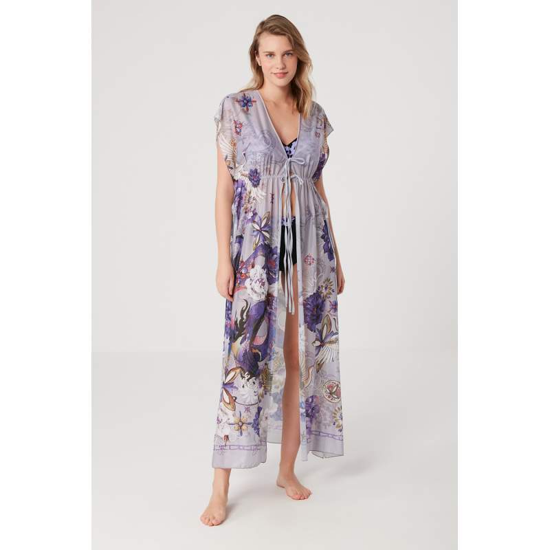 Uzziel Patterned Long Dress