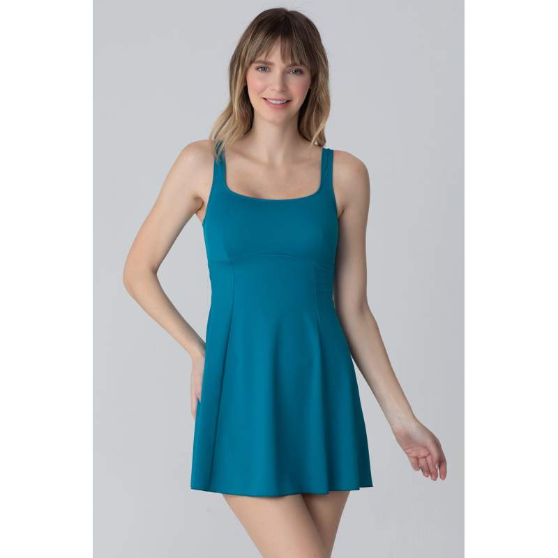Jerom Straight Color Collector Dress Swimsuit