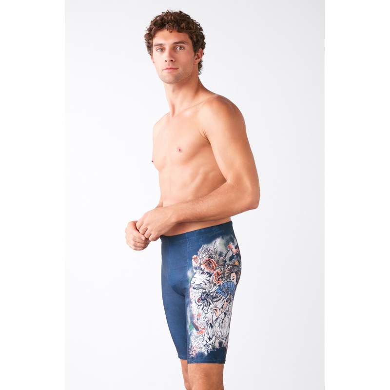 Japan Printed Cycling Shorts
