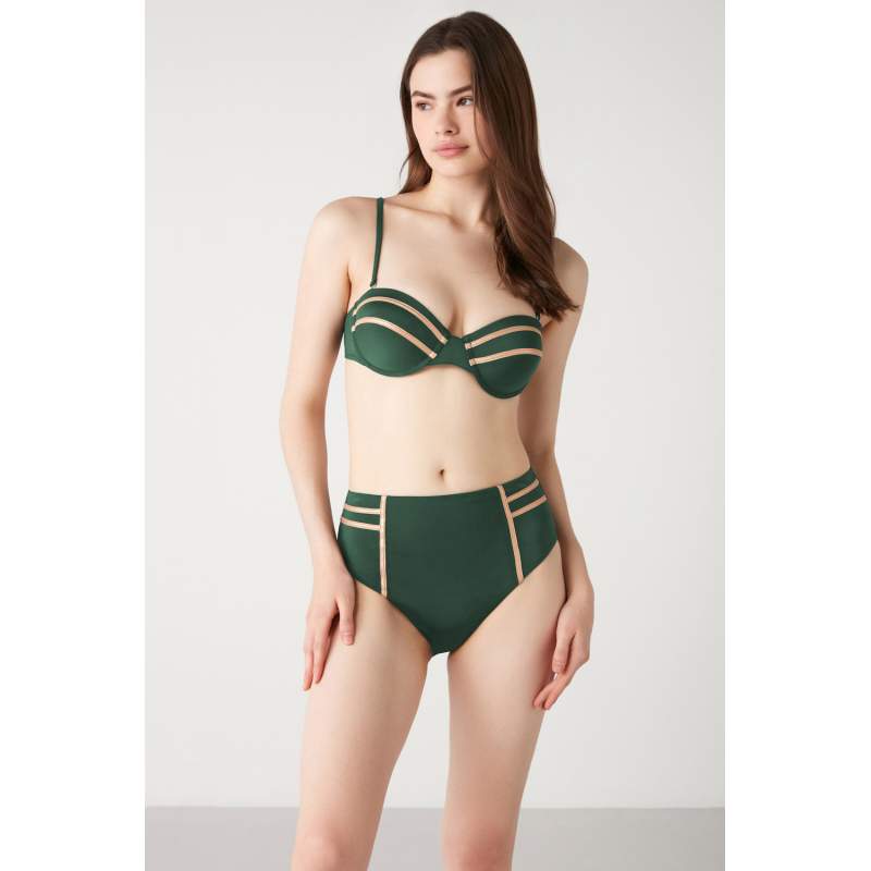 Pleuna Shiny Pile Filled Bikini