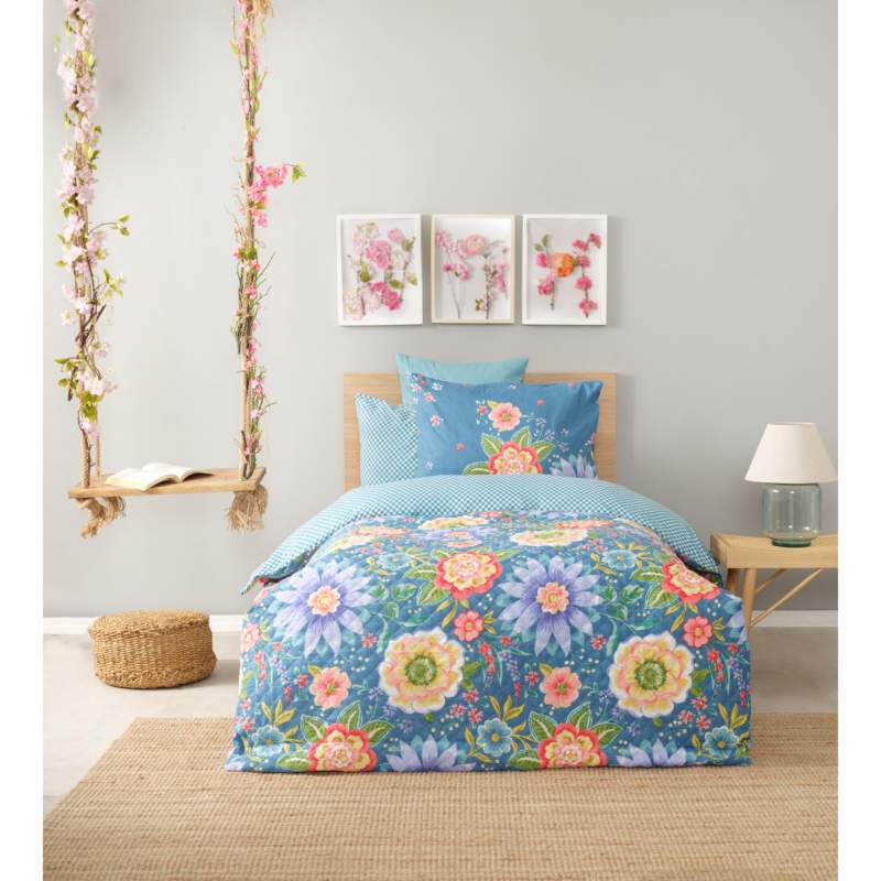 Karaca Home Young Florine 100% Cotton Single Complete Suit