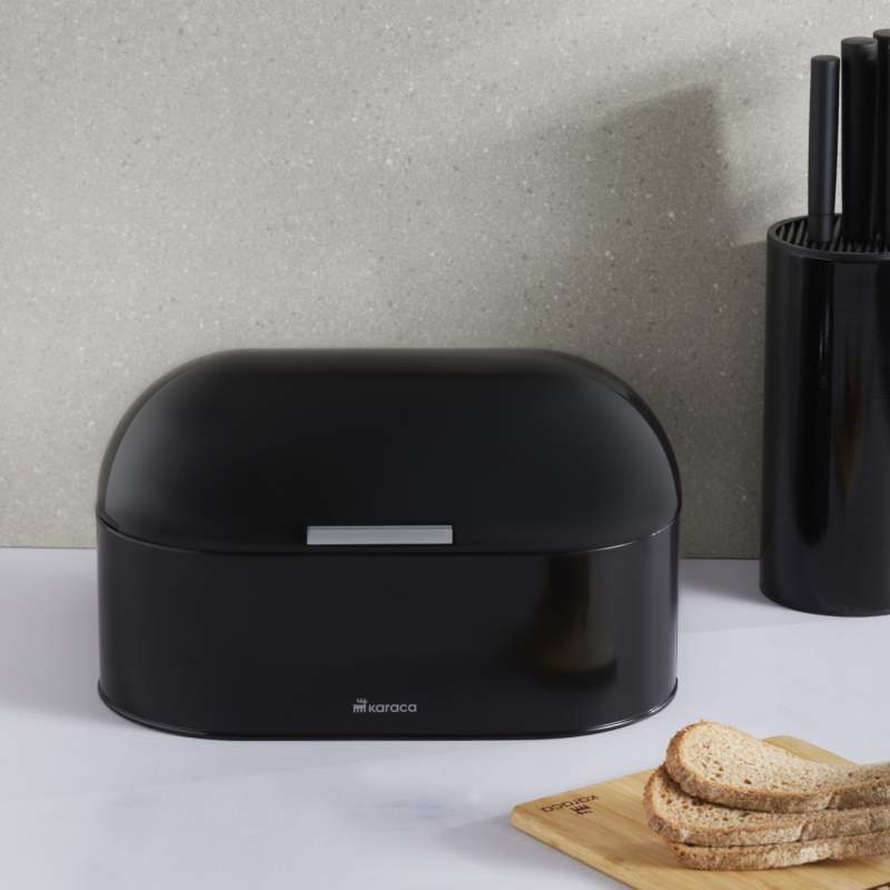 Karaca Dustin Bread Box Black