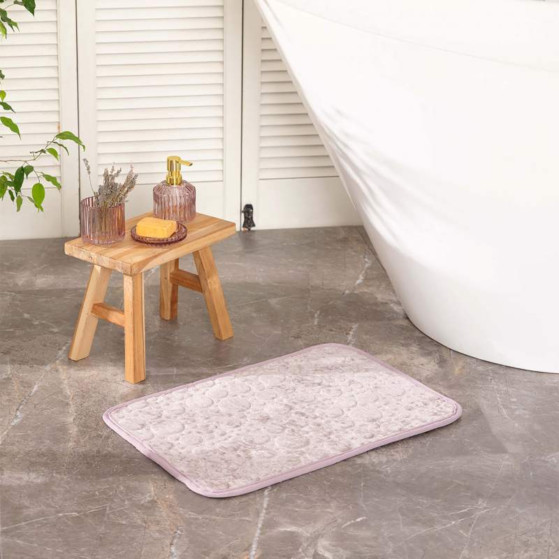 Sarah Anderson Pam Lilac Bath Mat 40x60 cm Sarah Anderson Pam Lilac Bath Mat 40x60 cm