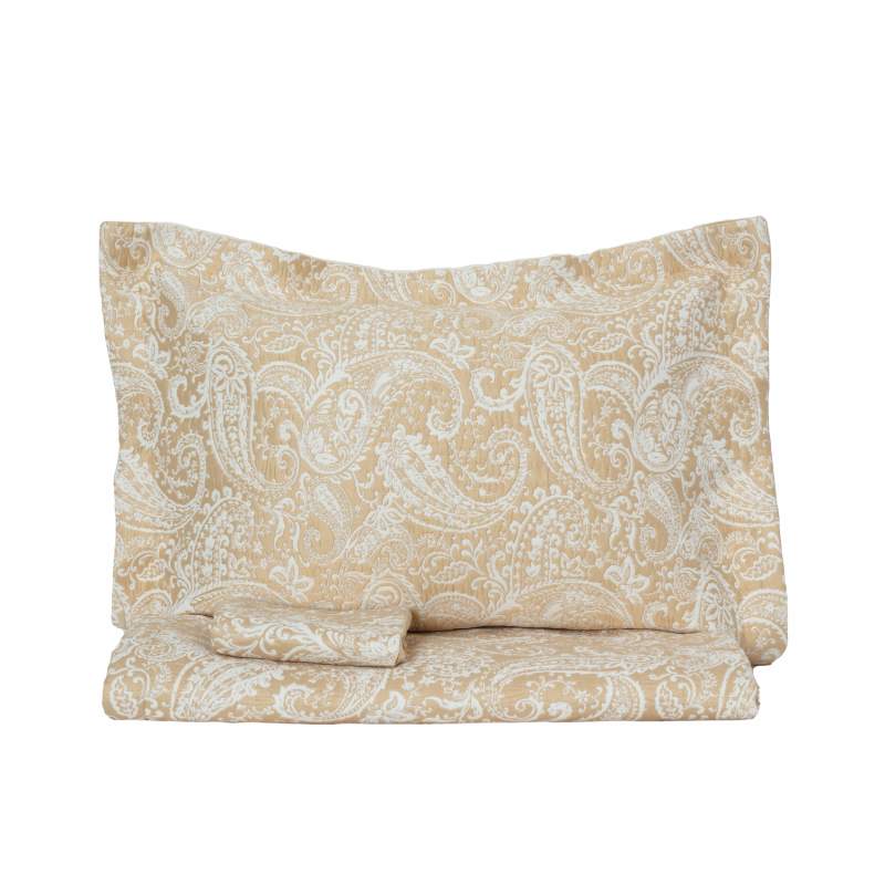 Karaca Home Polina Gold Double Bedspread Set Karaca Home Polina Gold Double Bedspread Set