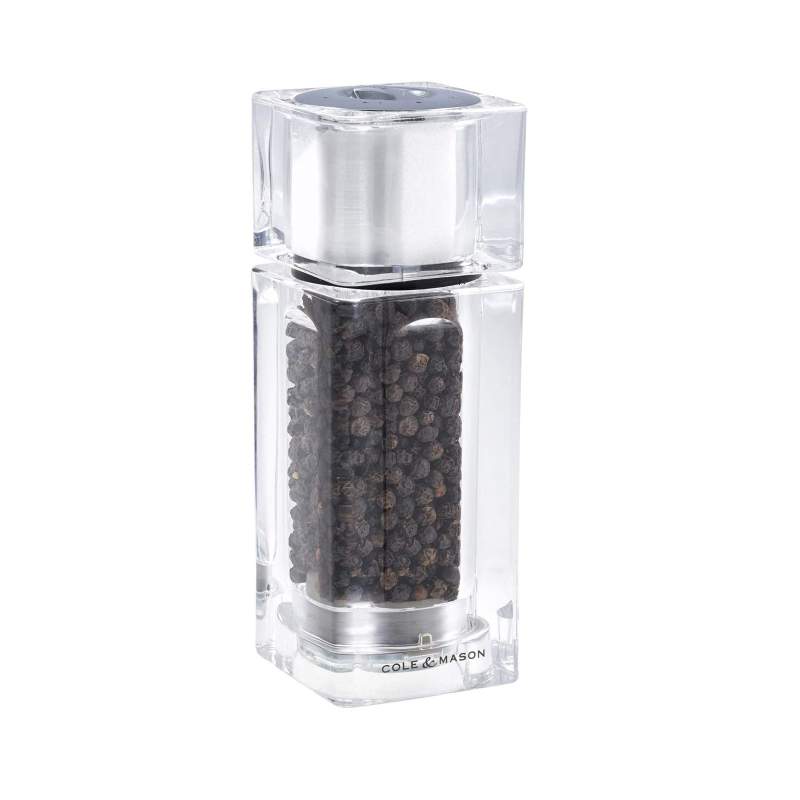 Cole And Mason H33506p Cube Combi Salt Pepper Mill