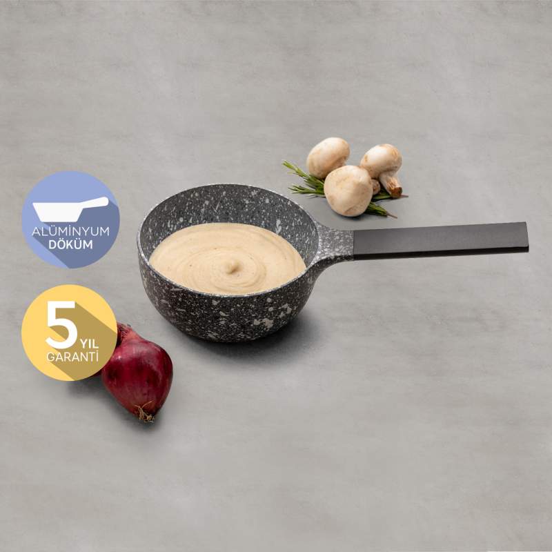 Emsan Perge Cast Iron Sauce Holder 16 cm (Without Lid)