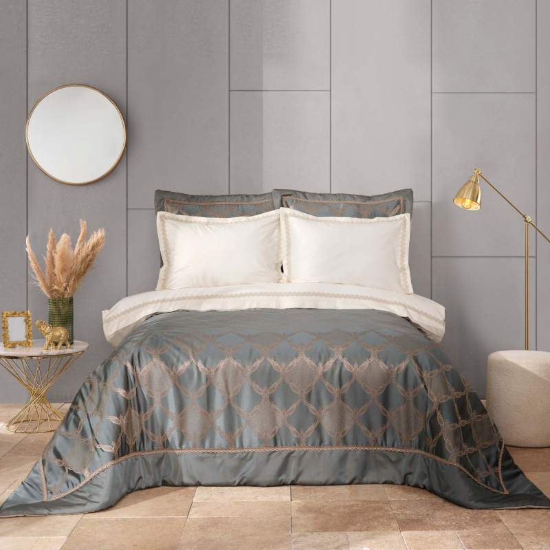 Karaca Home Viena Petrol 7 Pieces Double Private Duet Set