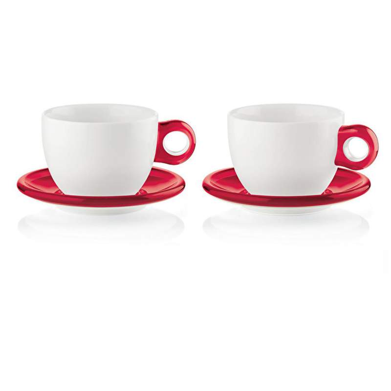Guzzini 2 Teacups - Red