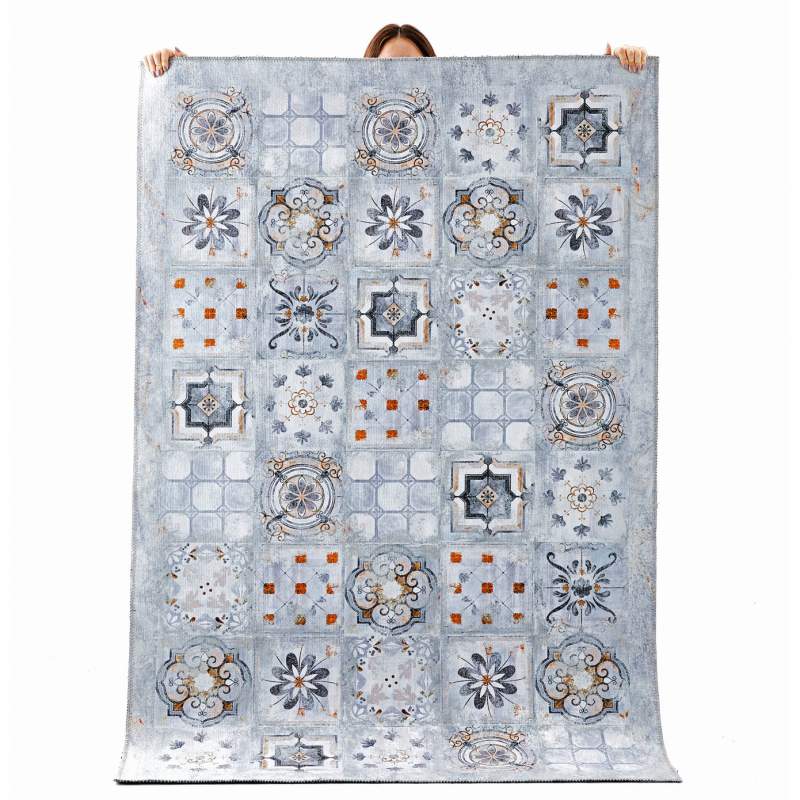 Cashmere Carpet Decorative Art Kitchen Ceramic 80x150 cm