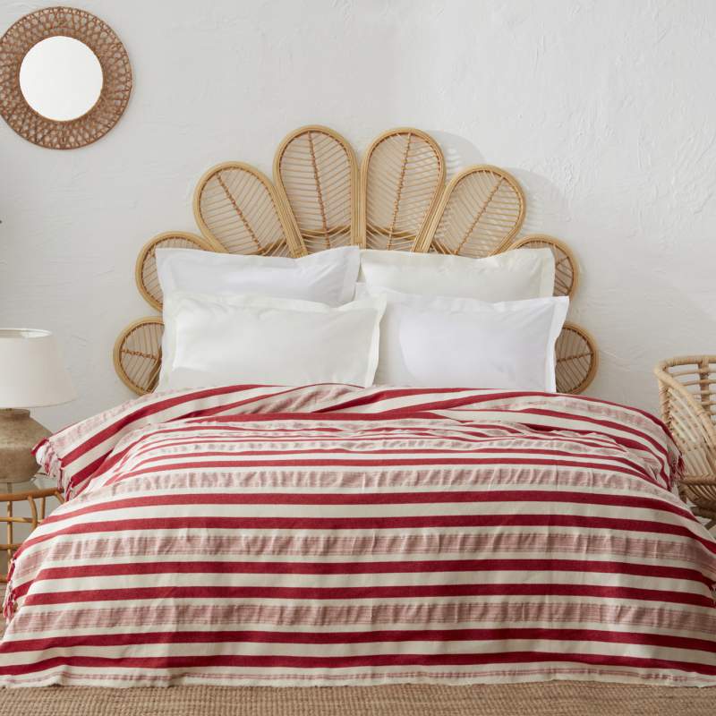 Karaca Home Roller Double Bedspread Coral Karaca Home Roller Double Bedspread Coral