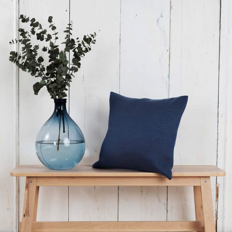 Karaca Home Calista Blue Jacquard Pillow 45 cm x 45 cm Karaca Home Calista Blue Jacquard Pillow 45 cm x 45 cm