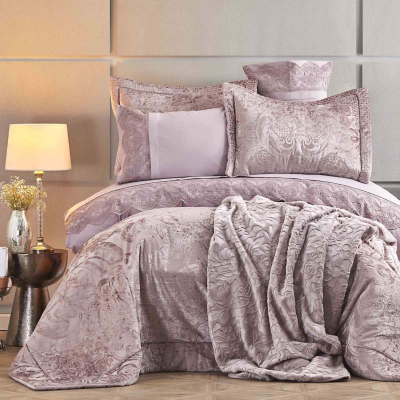 Karaca Home Valeria Best Dried Rose 8 Piece Dowery Set