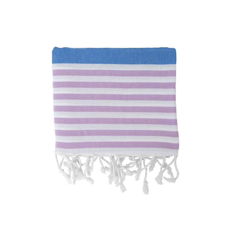 Karaca Home Ella 100% Cotton Peshtemal 130x170 cm Pink-Blue