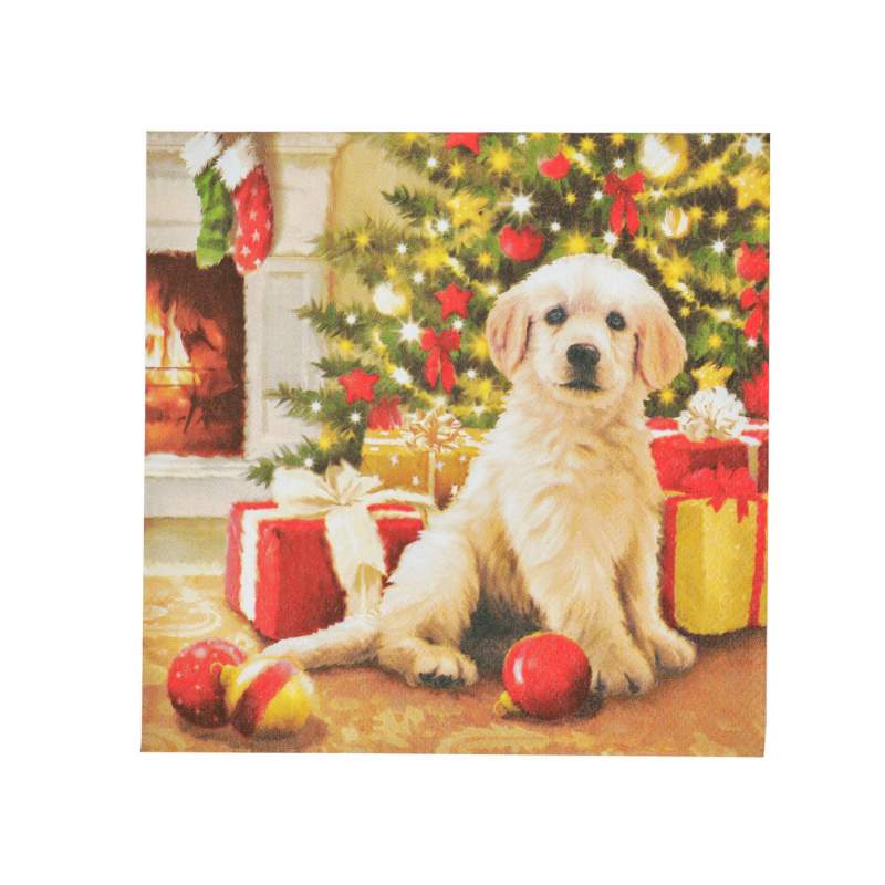 Karaca Home New Year Waitin for Presents Paper Napkin