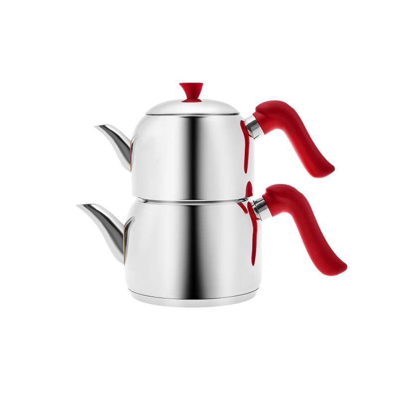 Karaca Edena Midi Teapot Set Red