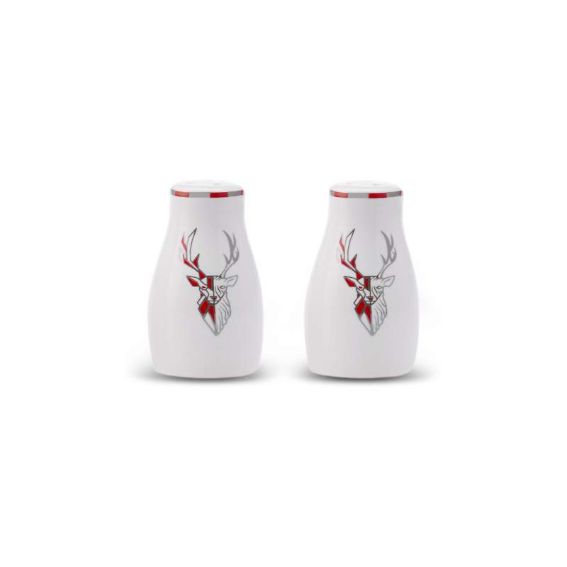 Karaca Aries Red Salt and Pepper Shaker