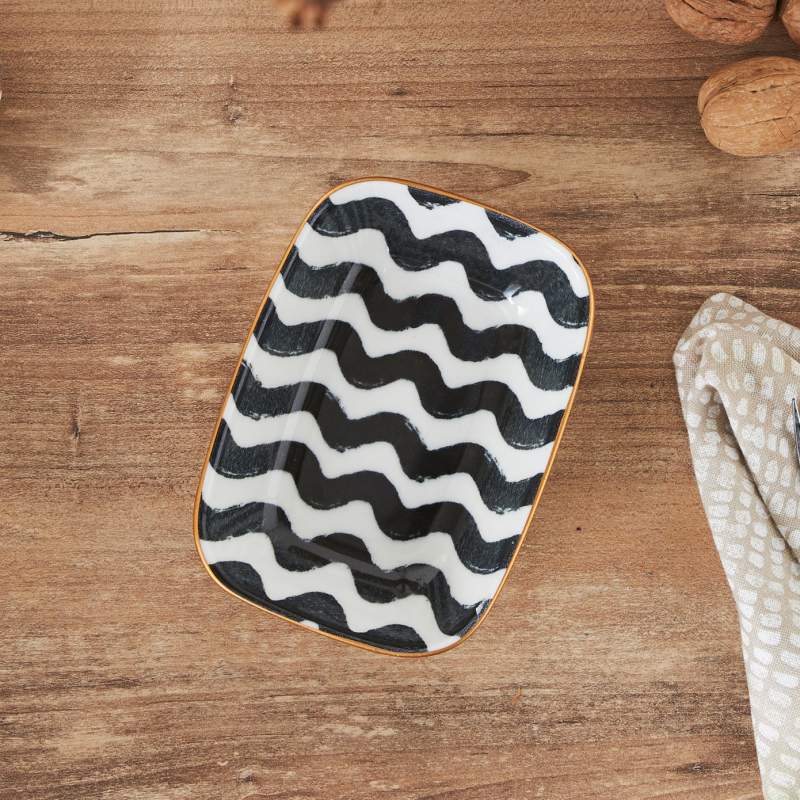 Karaca Combine Porcelain Boat Plate 14 cm