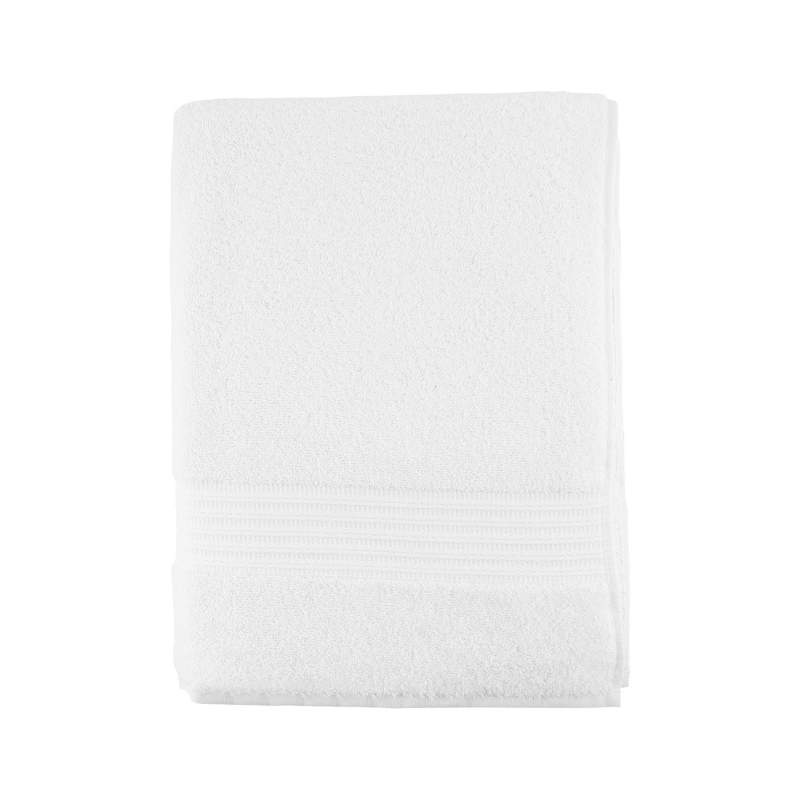 Karaca Home Back To Basic Bath Towel 85x150 cm White Karaca Home Back To Basic Bath Towel 85x150 cm White