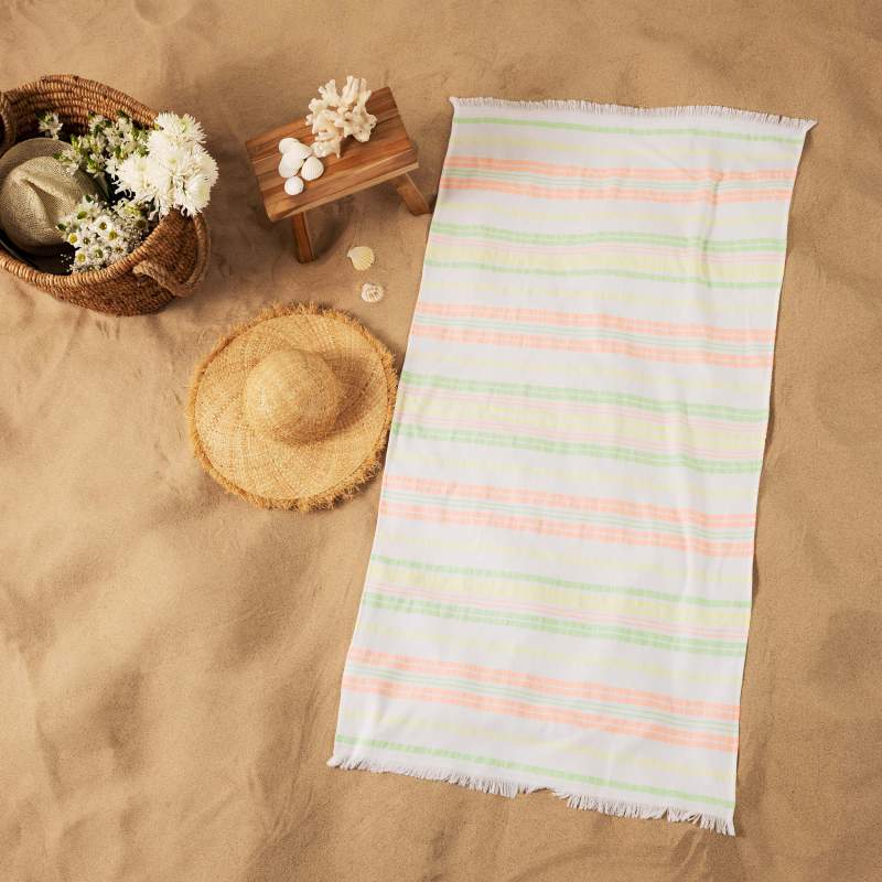 Karaca Home Points Multi 100% Cotton Peshtemal 70x140 cm Karaca Home Points Multi 100% Cotton Peshtemal 70x140 cm