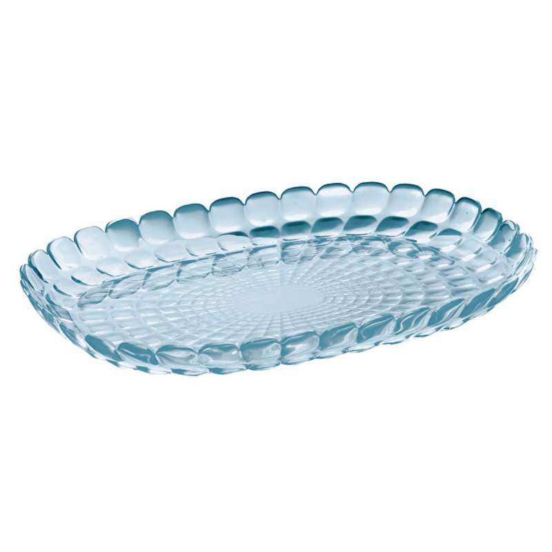 Guzzini Tiffany L Boat Plate Blue