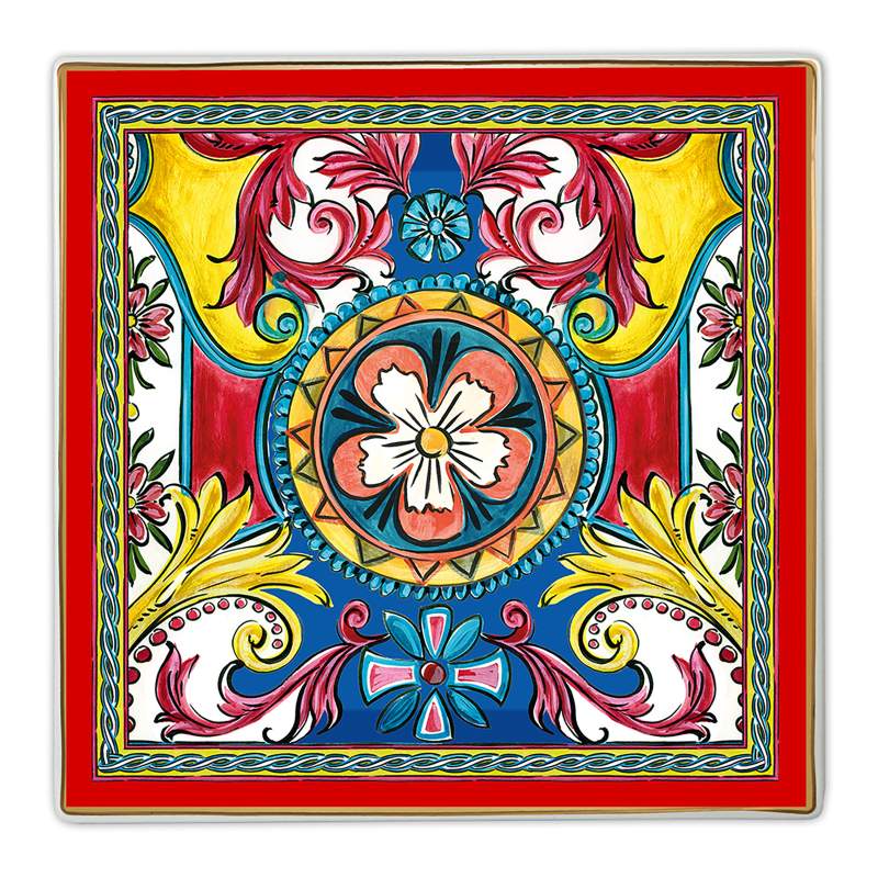 Baci Milano Sole Mio Tray 15x15 cm