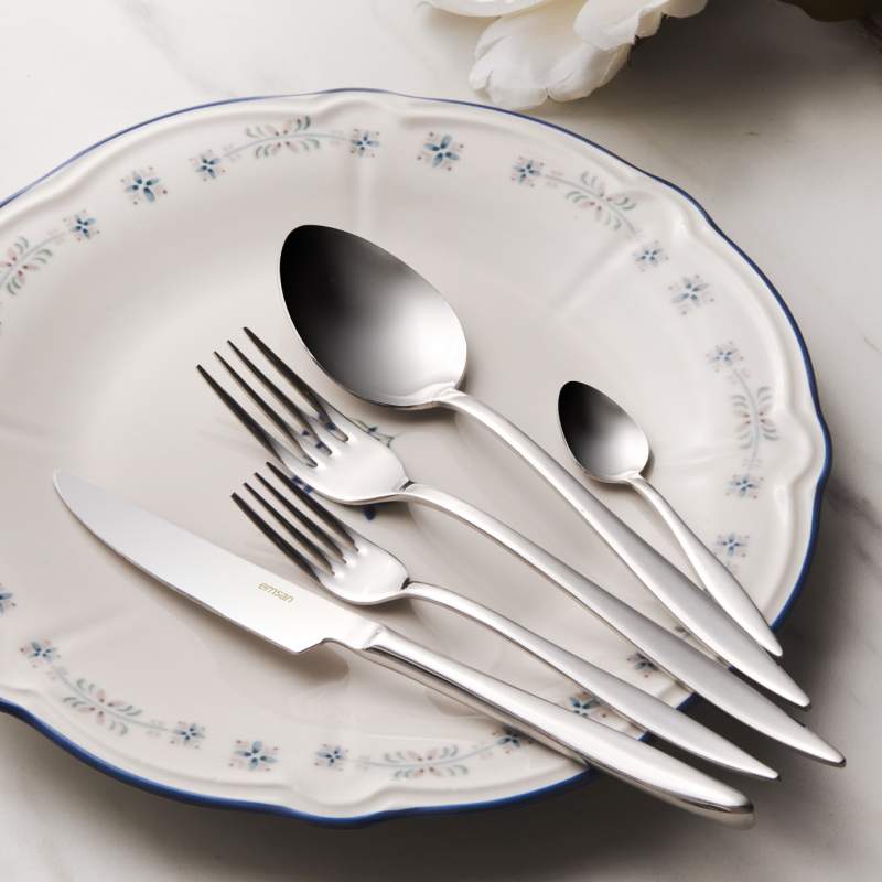 Emsan Dolunay 60 Pieces Cutlery Set for 12 Persons