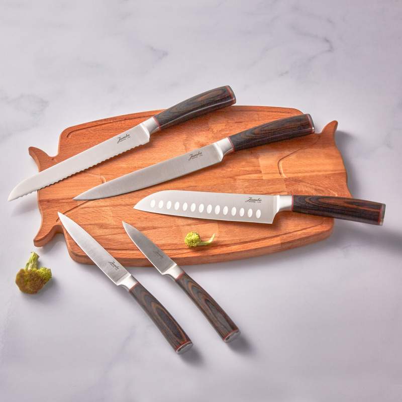 Jumbo Kobe 5 Piece Knife Set