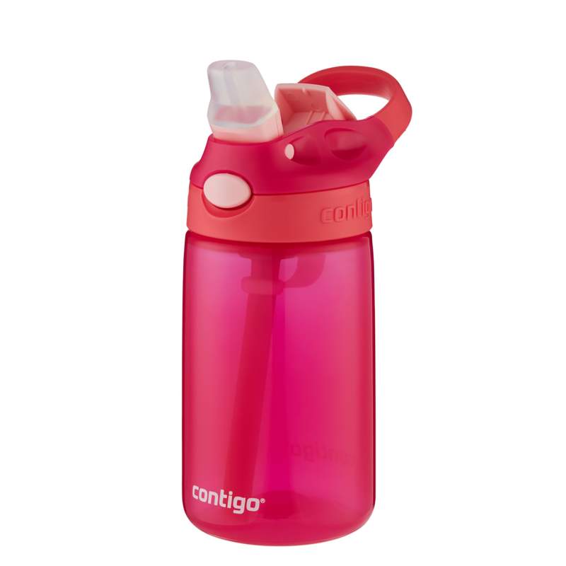 Contigo Gizmo Flip Pink Coral Kids Water Bottle 420 ml