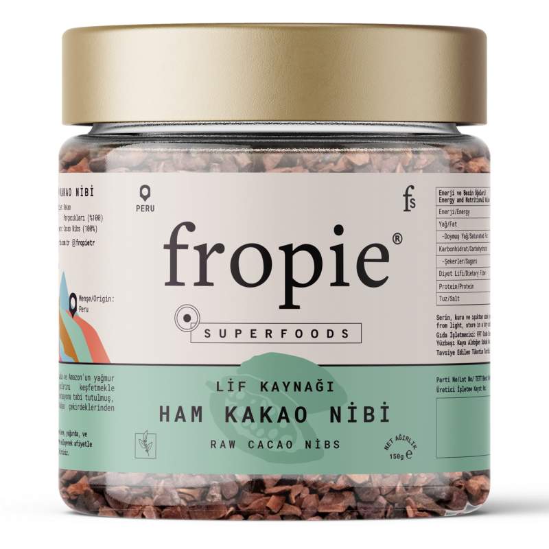 Fropie Raw Cocoa Nibi 130 G