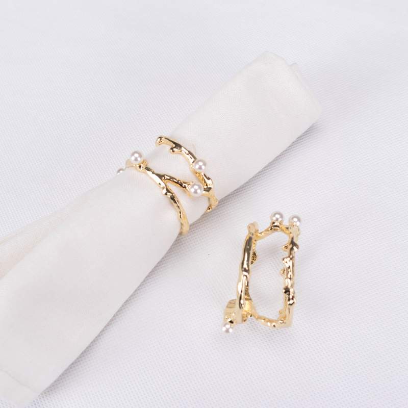 Karaca Home Margot 2 Piece Napkin Ring Karaca Home Margot 2 Piece Napkin Ring
